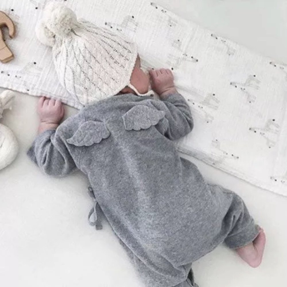Adorable Infant Gray Bodysuit!!